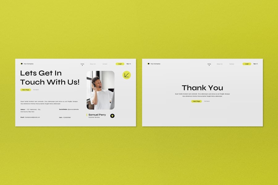 绿色现代销售策略计划PPT模板 (PPT)