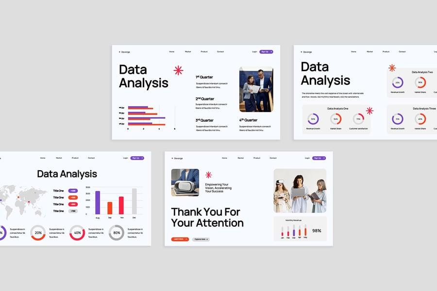 白橙创意公司简介介绍PPT模板 (PPT,PPTX)