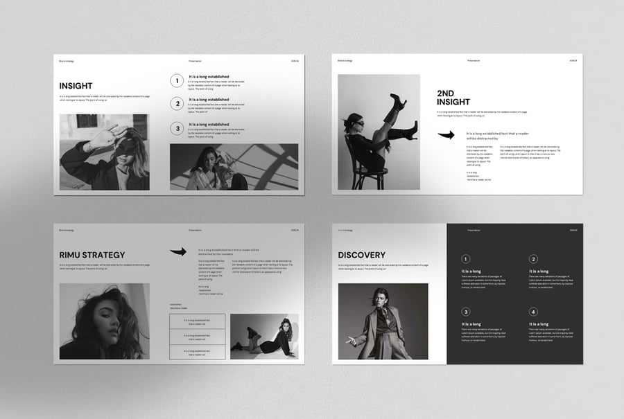 品牌战略PPT模板 (PPTX)