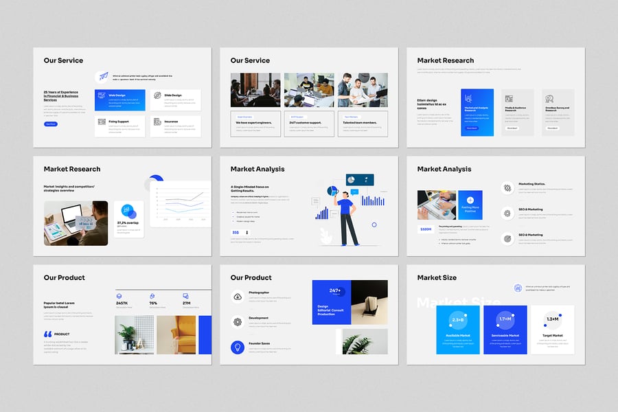 公司或品牌介绍PPT模板 (PPTX)