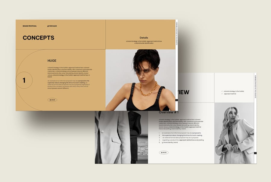 品牌提案演示PPT模板  (PPTX)