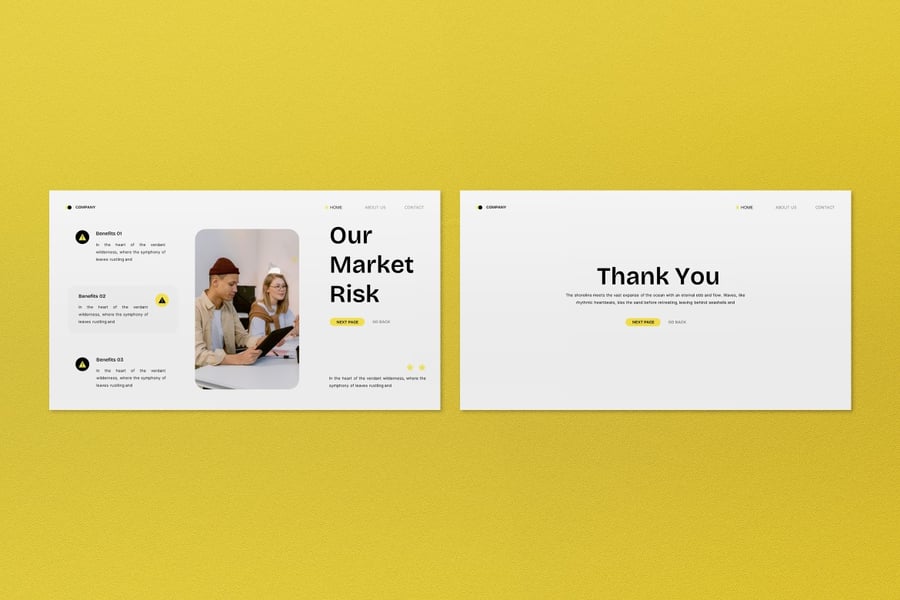 黄色现代创意演讲稿PPT模板 (PPT)