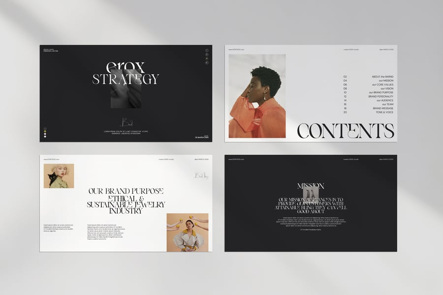 战略规划 PPT模板 (PPTX)