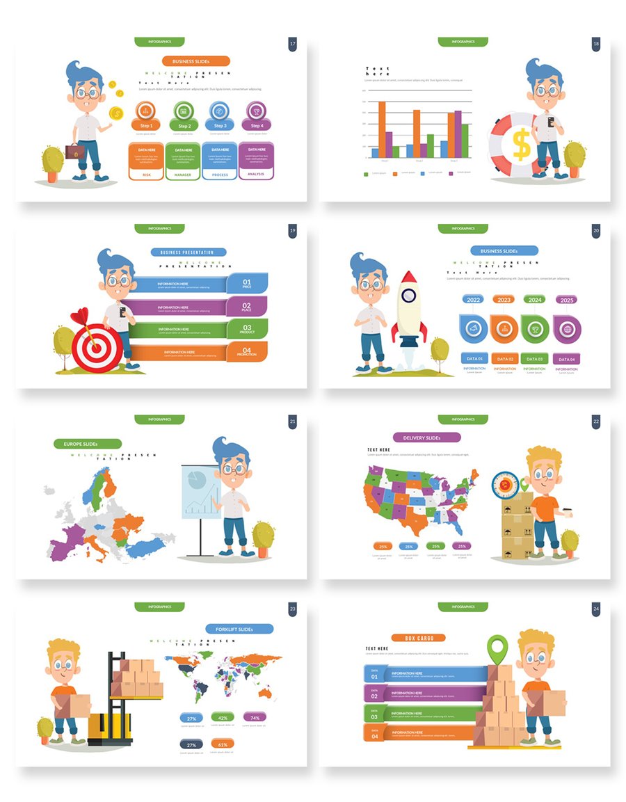 动画 PPT模板 (PPTX,PDF)