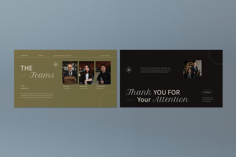 米绿色简约商业计划PPT模板 (PPT)