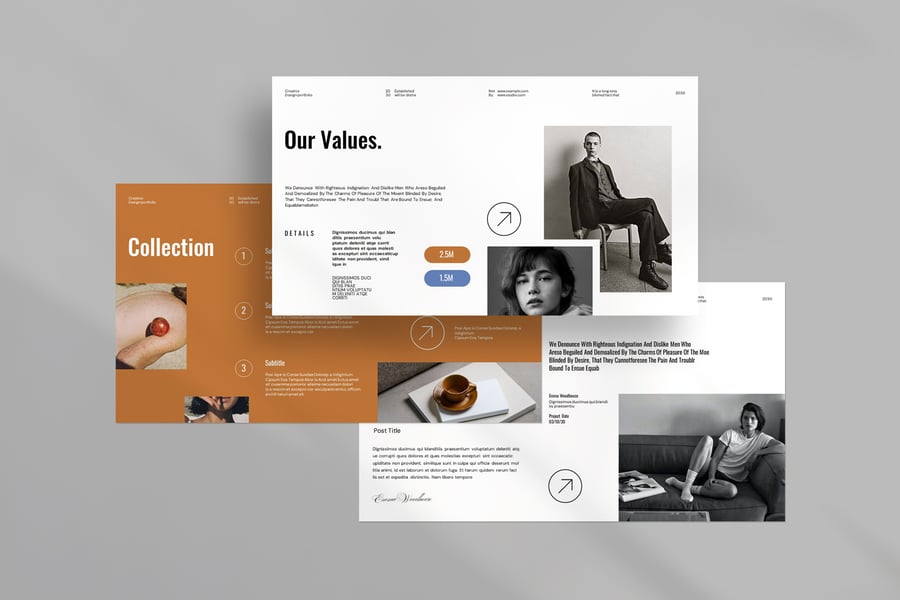 创意组合  PPT模板 (PPTX)