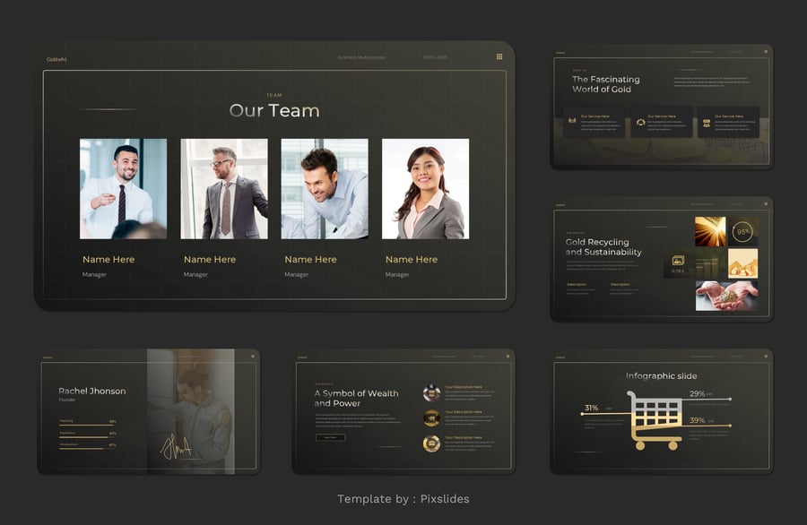 商业模式介绍  PPT模板 (PPT,PPTX)