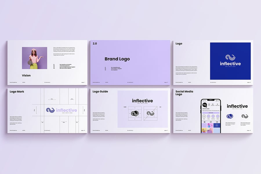 品牌指南 PPT模板  (PPTX)