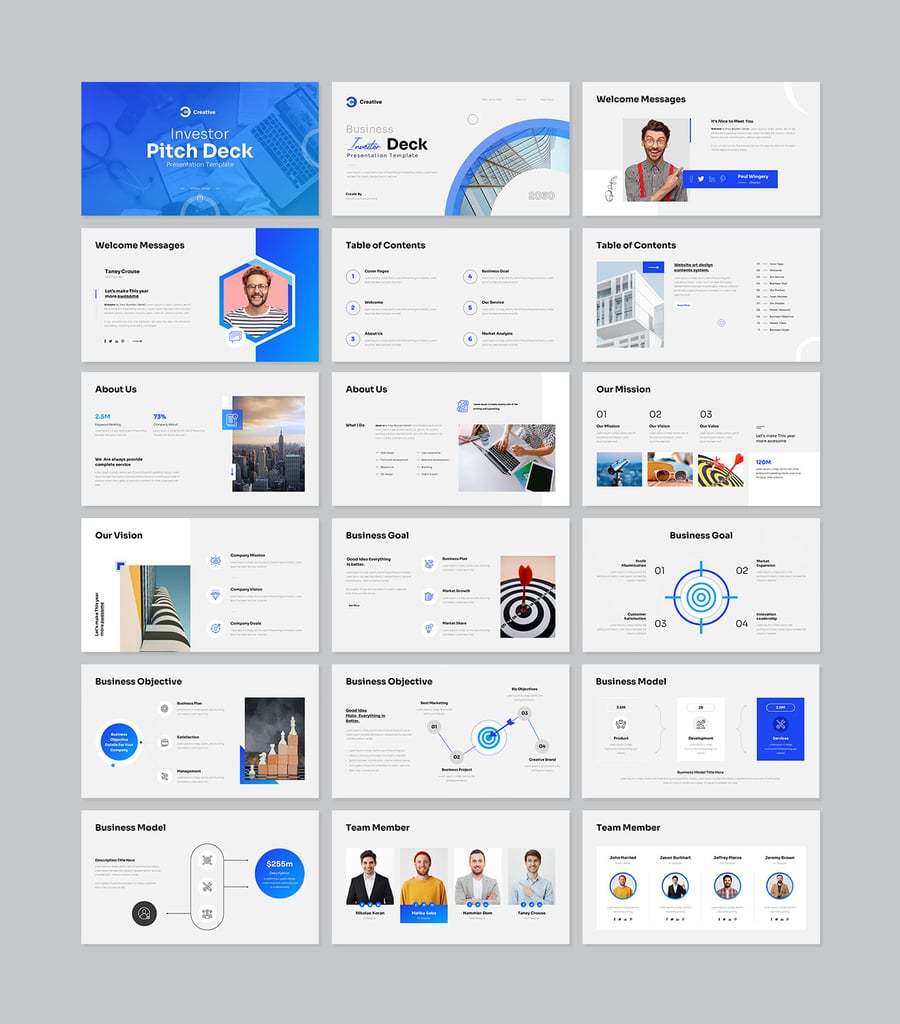 公司或品牌介绍PPT模板 (PPTX)