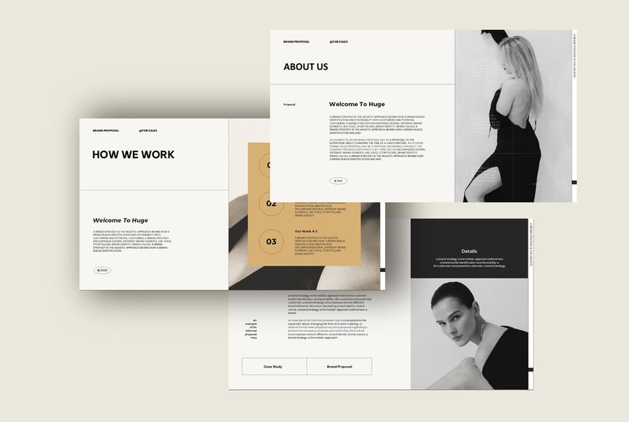 品牌提案演示PPT模板  (PPTX)