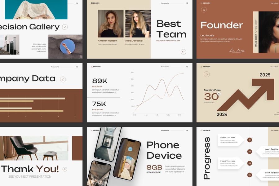 决策思维讲解 PPT模板 (PPTX)