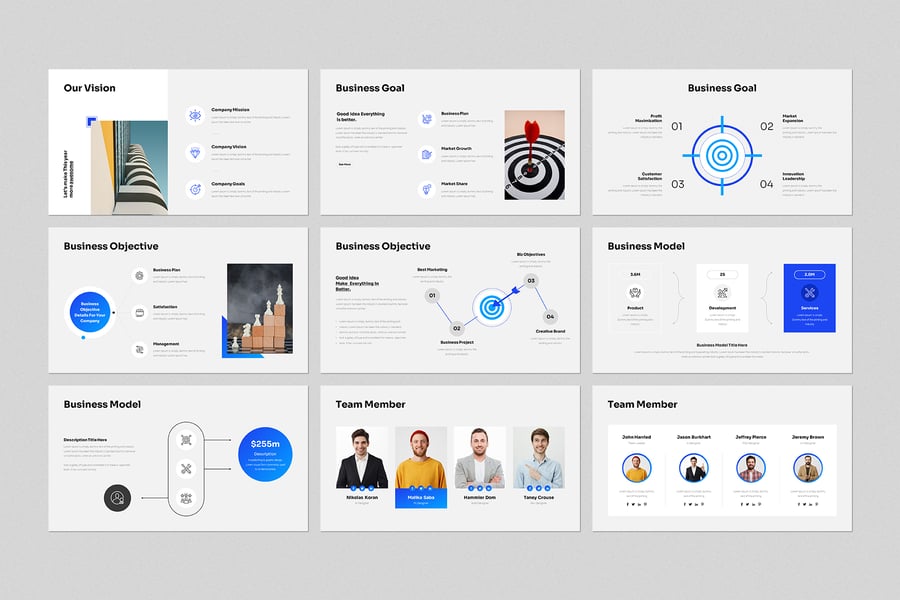 公司或品牌介绍PPT模板 (PPTX)