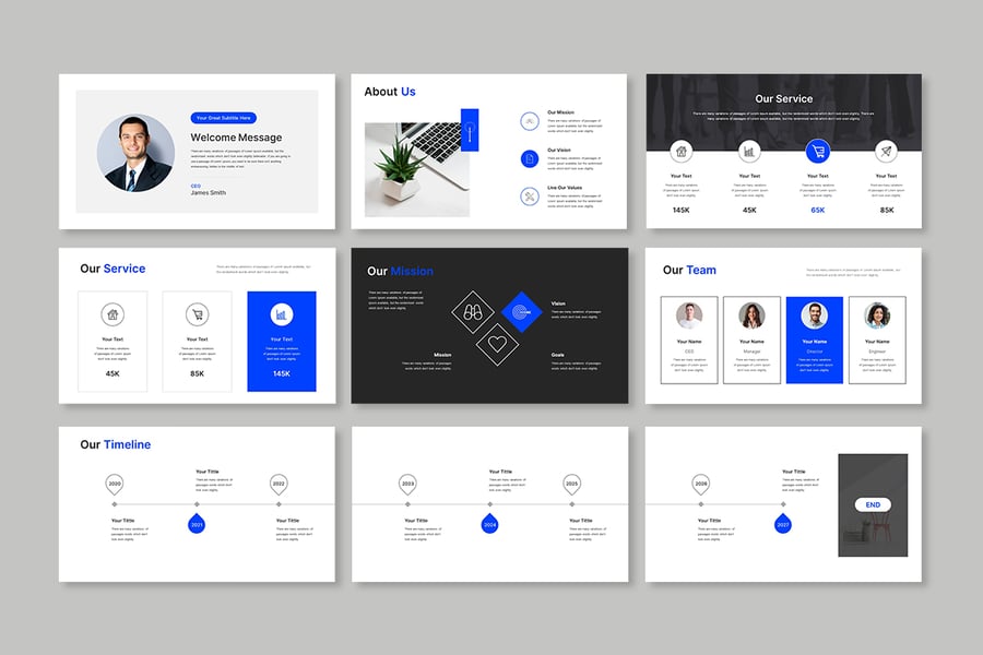 营销计划 PPT模板 (PPTX)