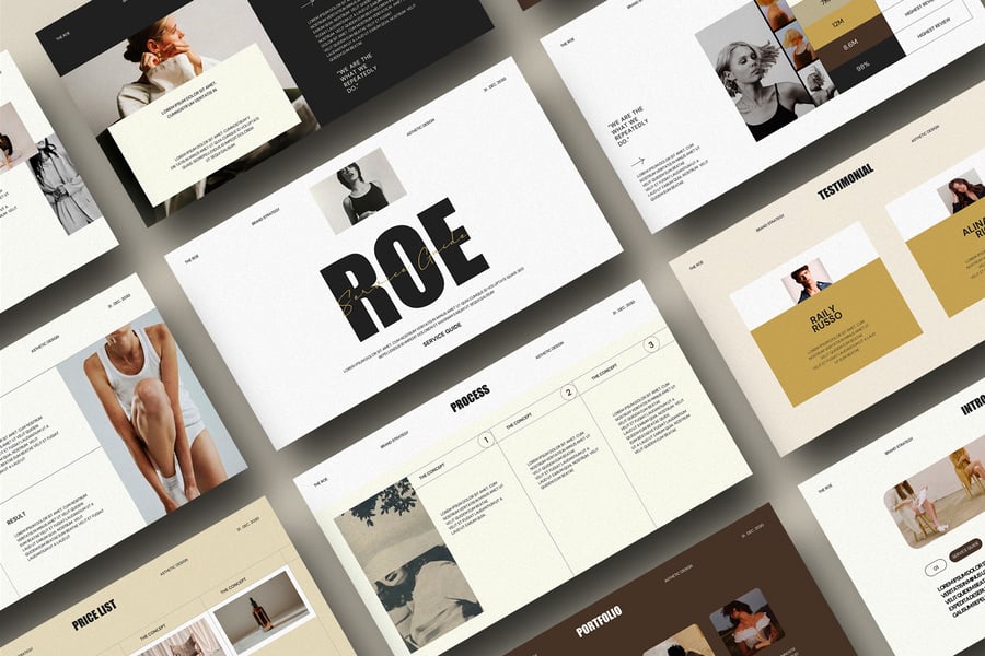 服务指南PPT模板 (PPTX)