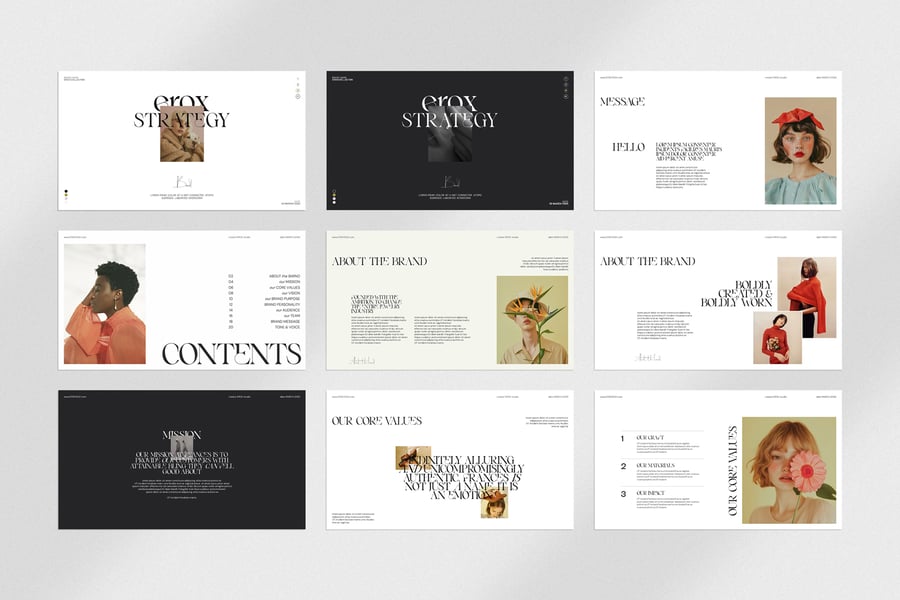 战略规划 PPT模板 (PPTX)