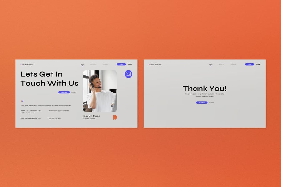 蓝色创意策略商业计划PPT模板  (PPT)