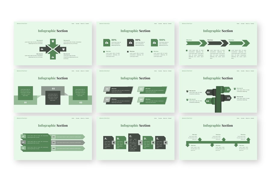 品牌策略-护肤PPT模板 (PPTX)