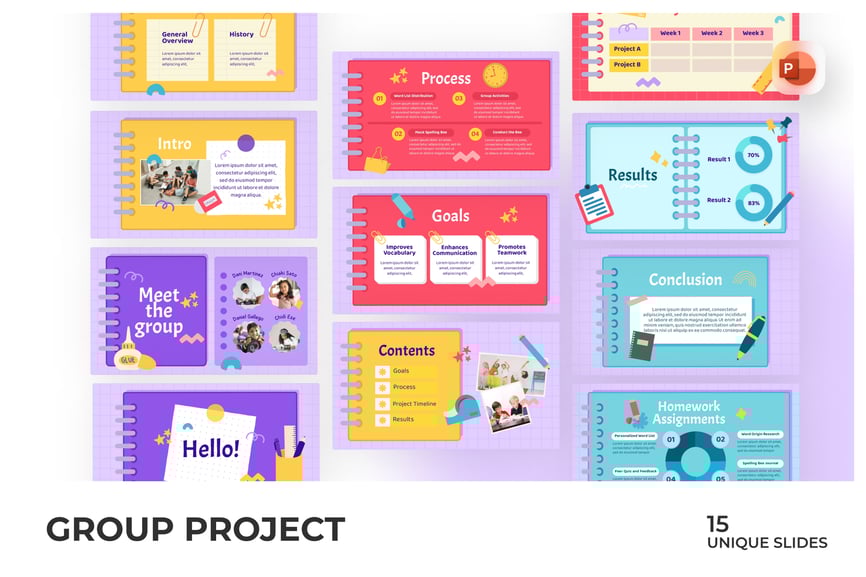 项目创意PPT模版 (PPTX)