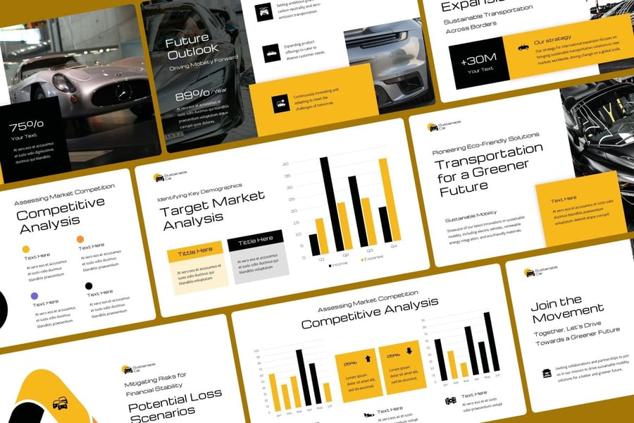 推动可持续发展PPT模版 (PPTX)