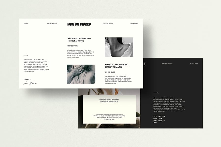 服务指南PPT模板 (PPTX)