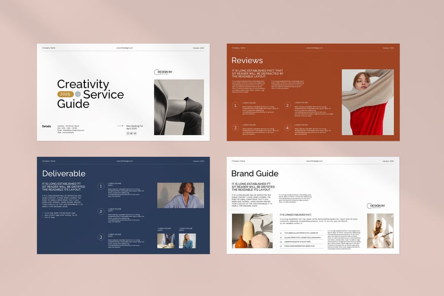 服务指南 PPT模板 (PPTX)