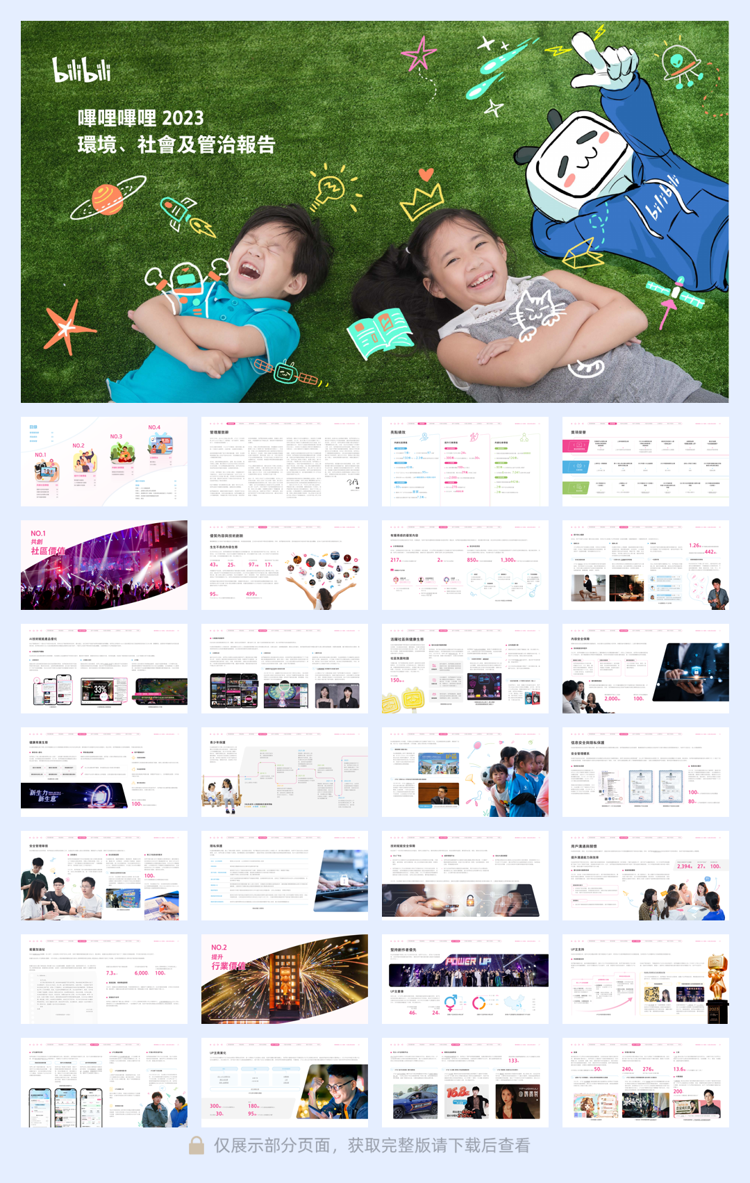 哔哩哔哩2023环境、社会及管治报告-68页.pdf