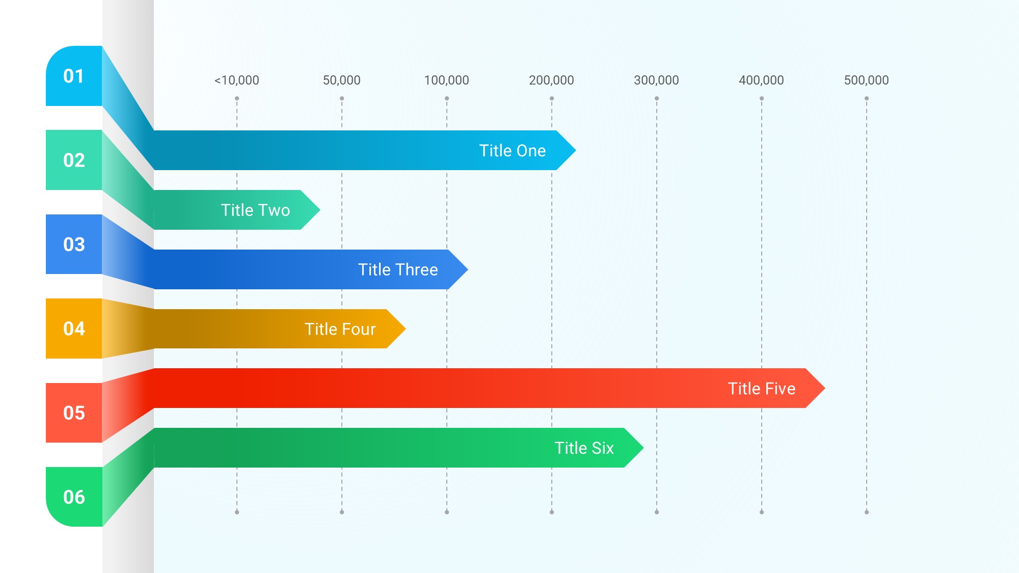 箭头信息图示PPT模板
