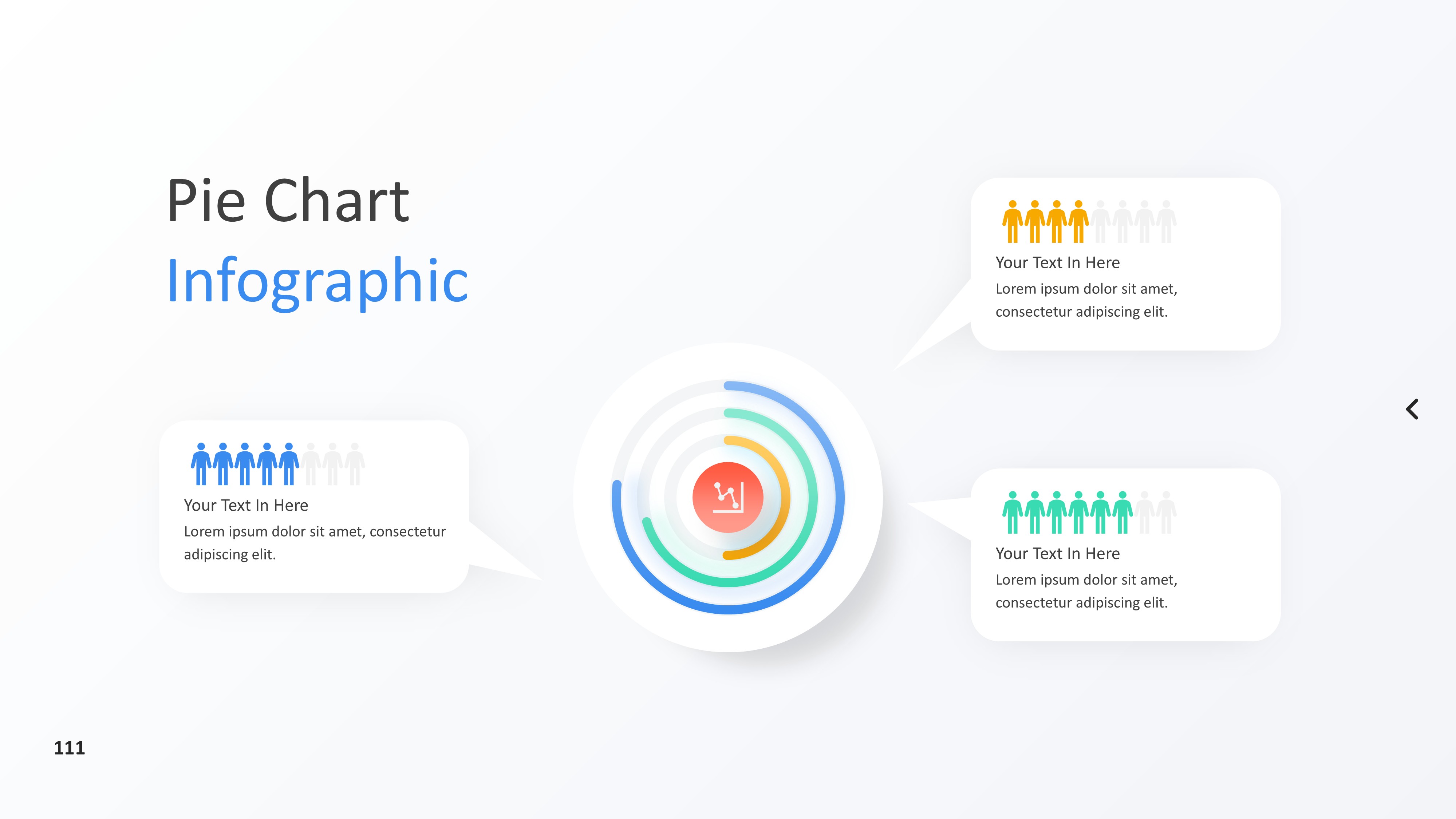 饼图图表图示PPT模板