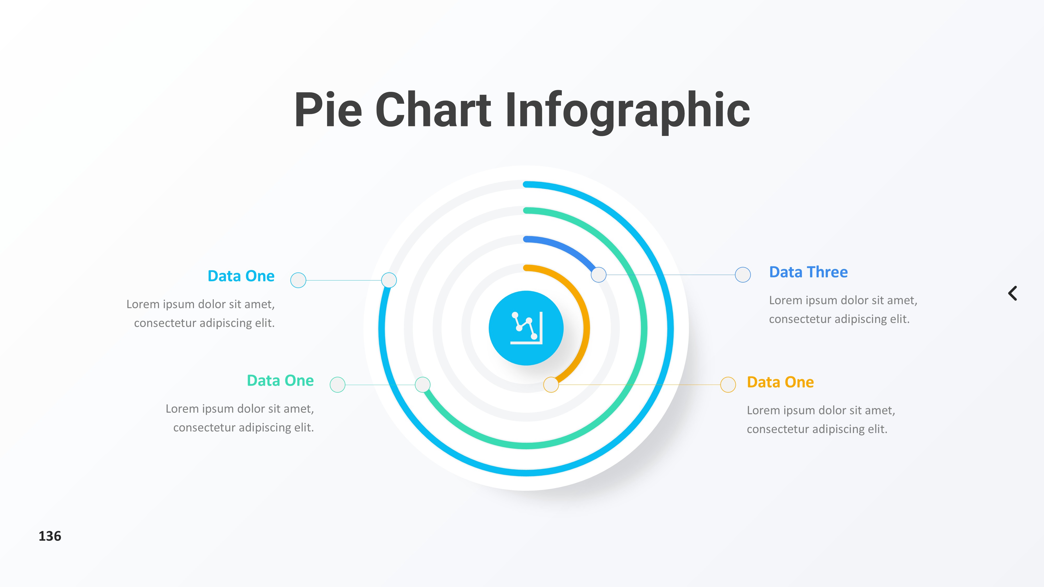 饼图图表图示PPT模板