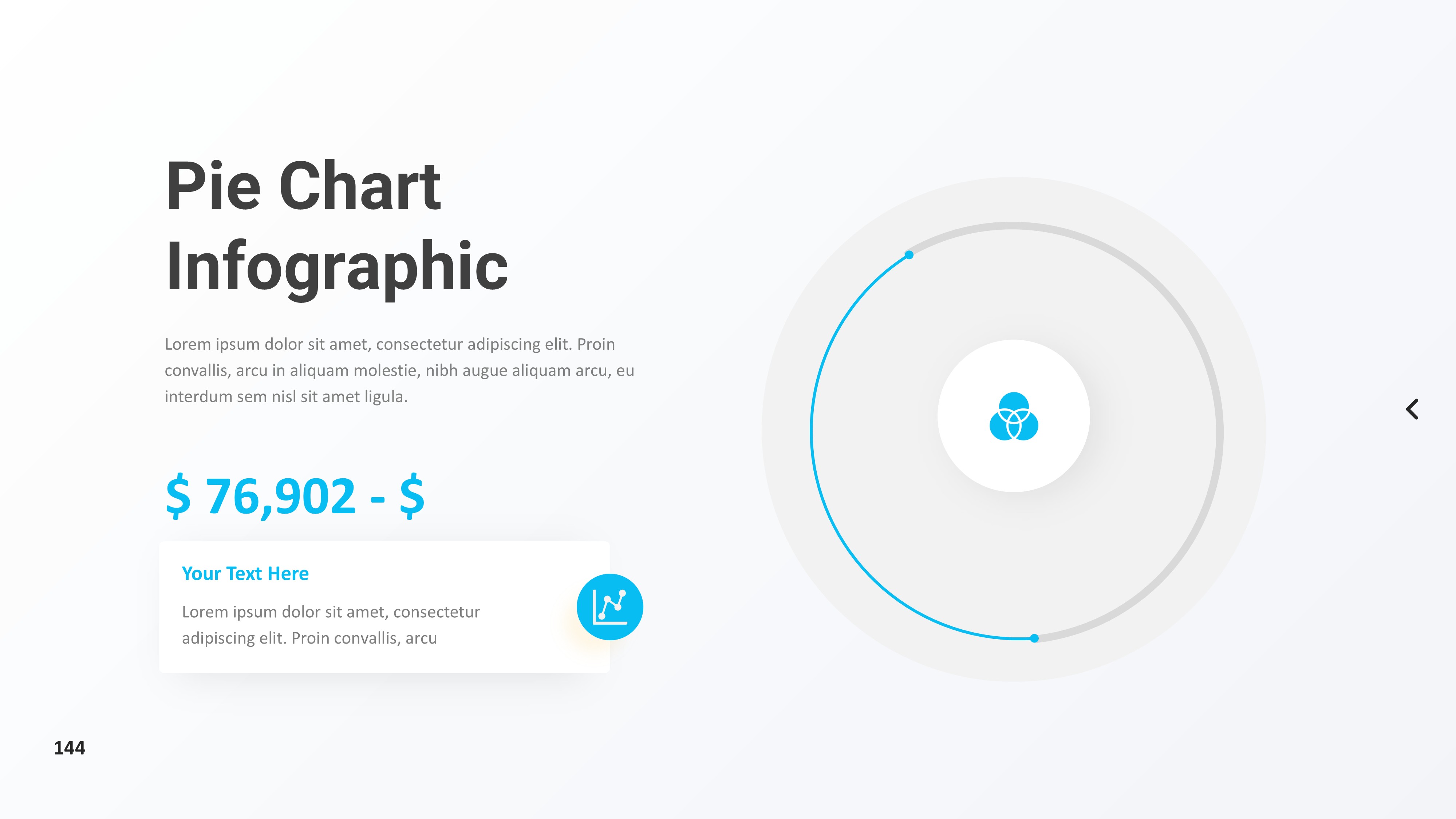 饼图图表图示PPT模板