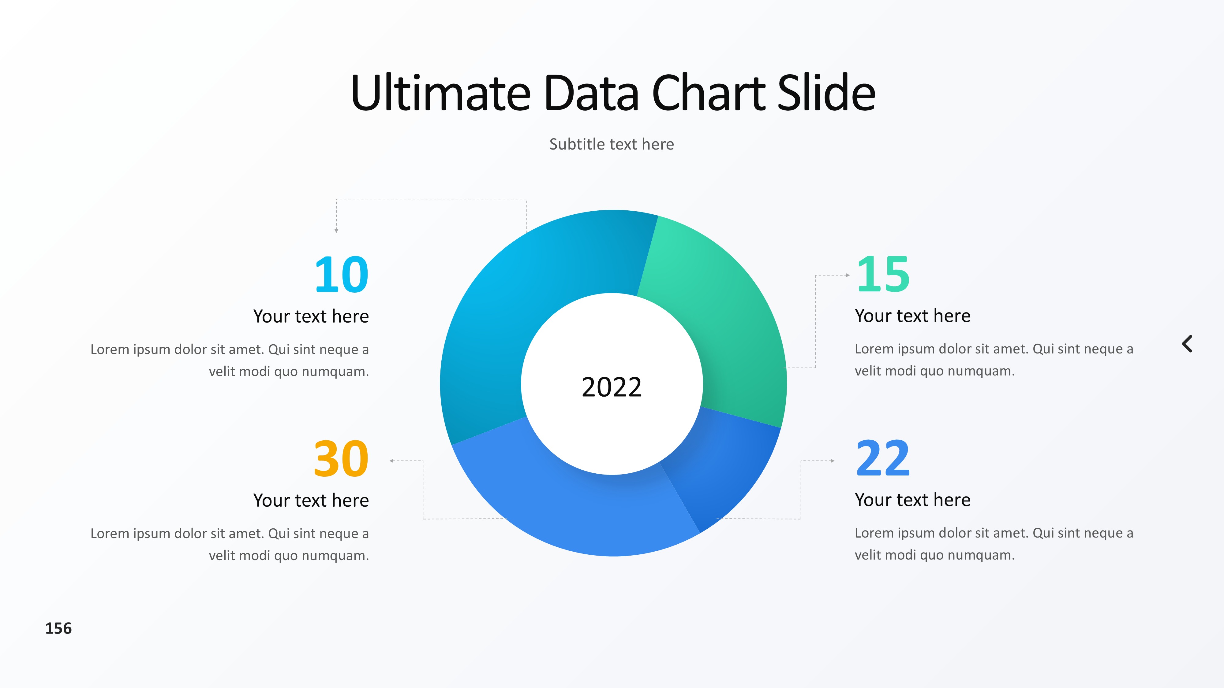 饼图图表图示PPT模板