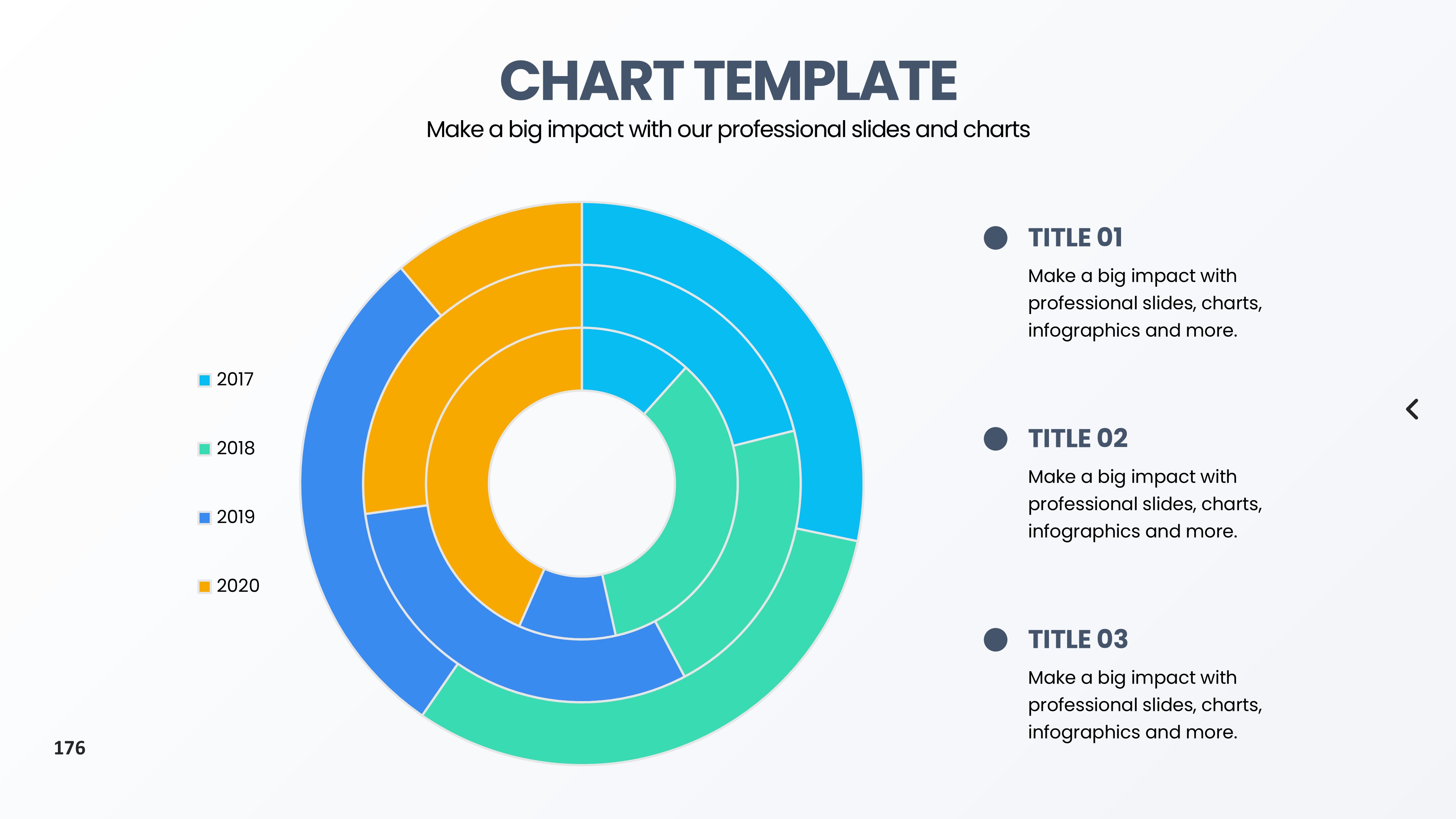 饼图图表图示PPT模板