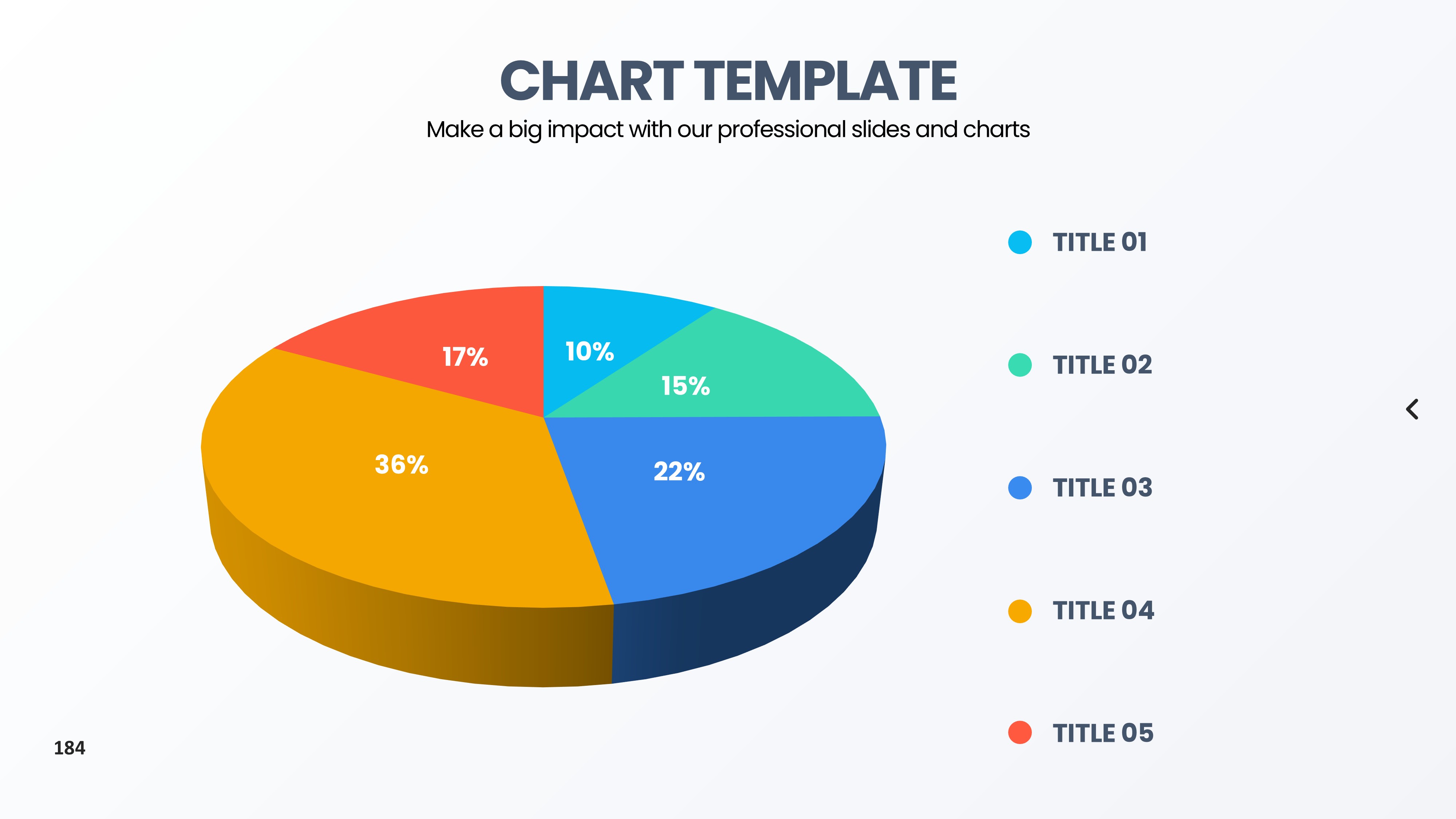饼图图表图示PPT模板