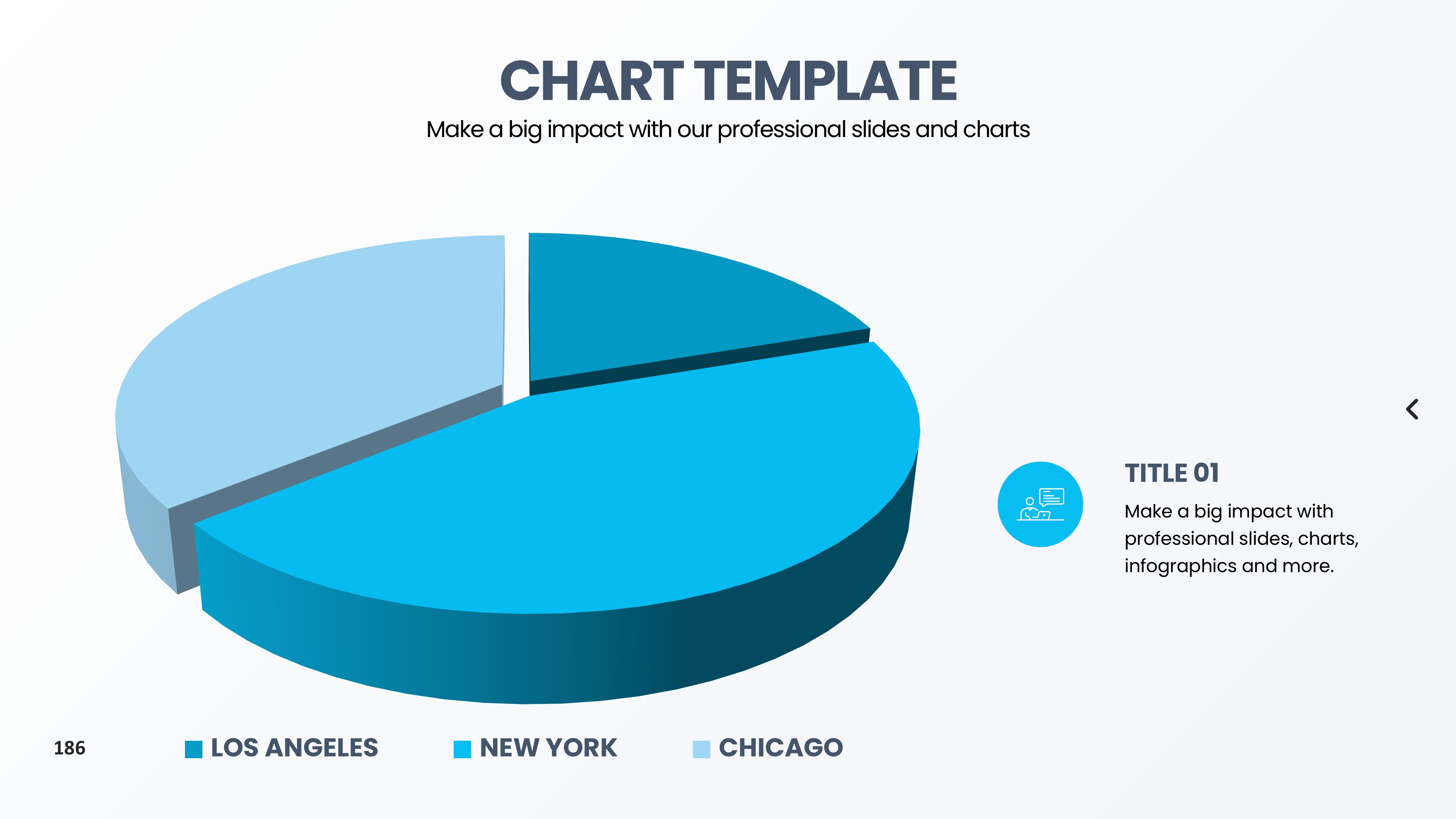 饼图图表图示PPT模板