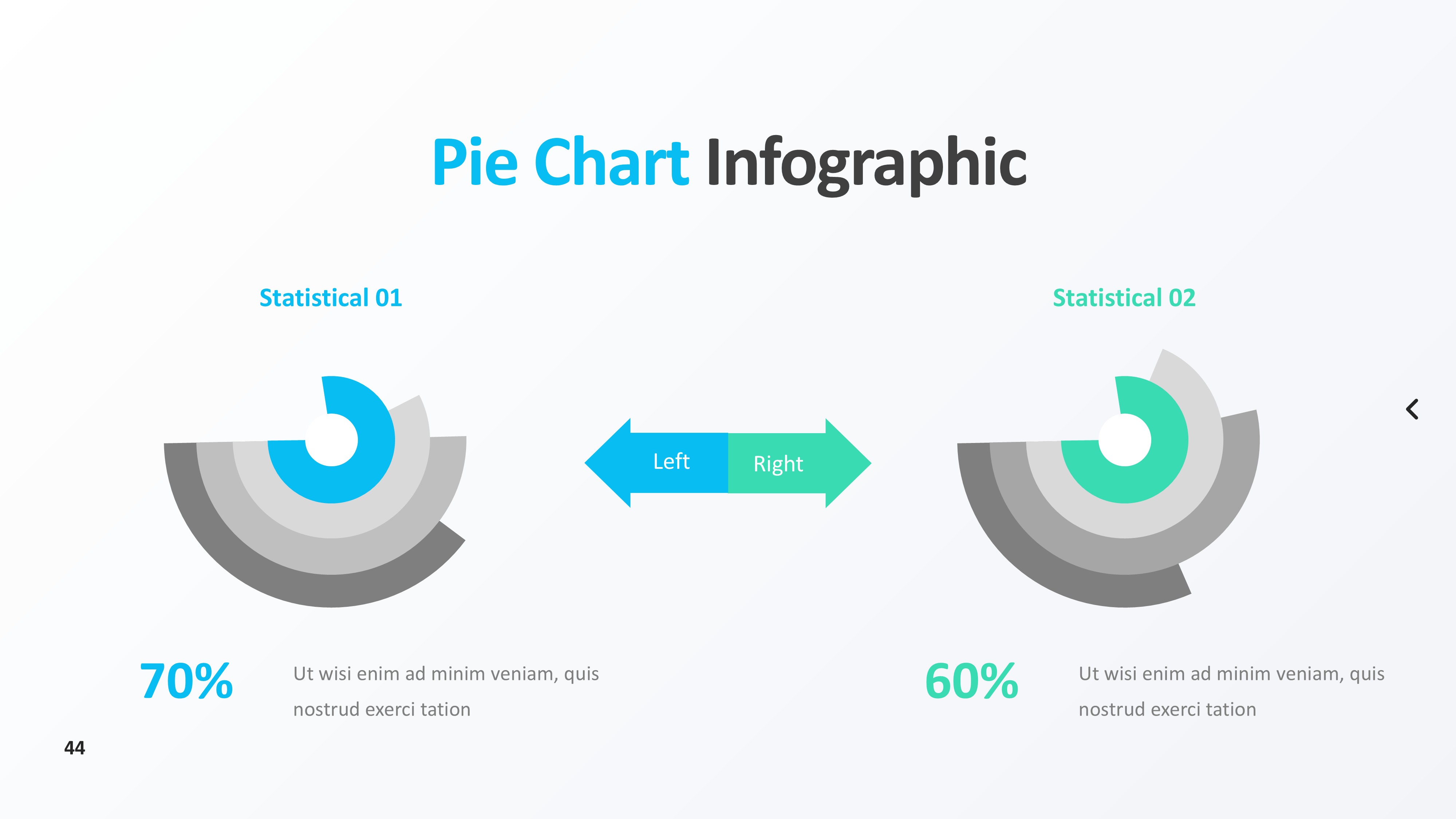 饼图图表图示PPT模板