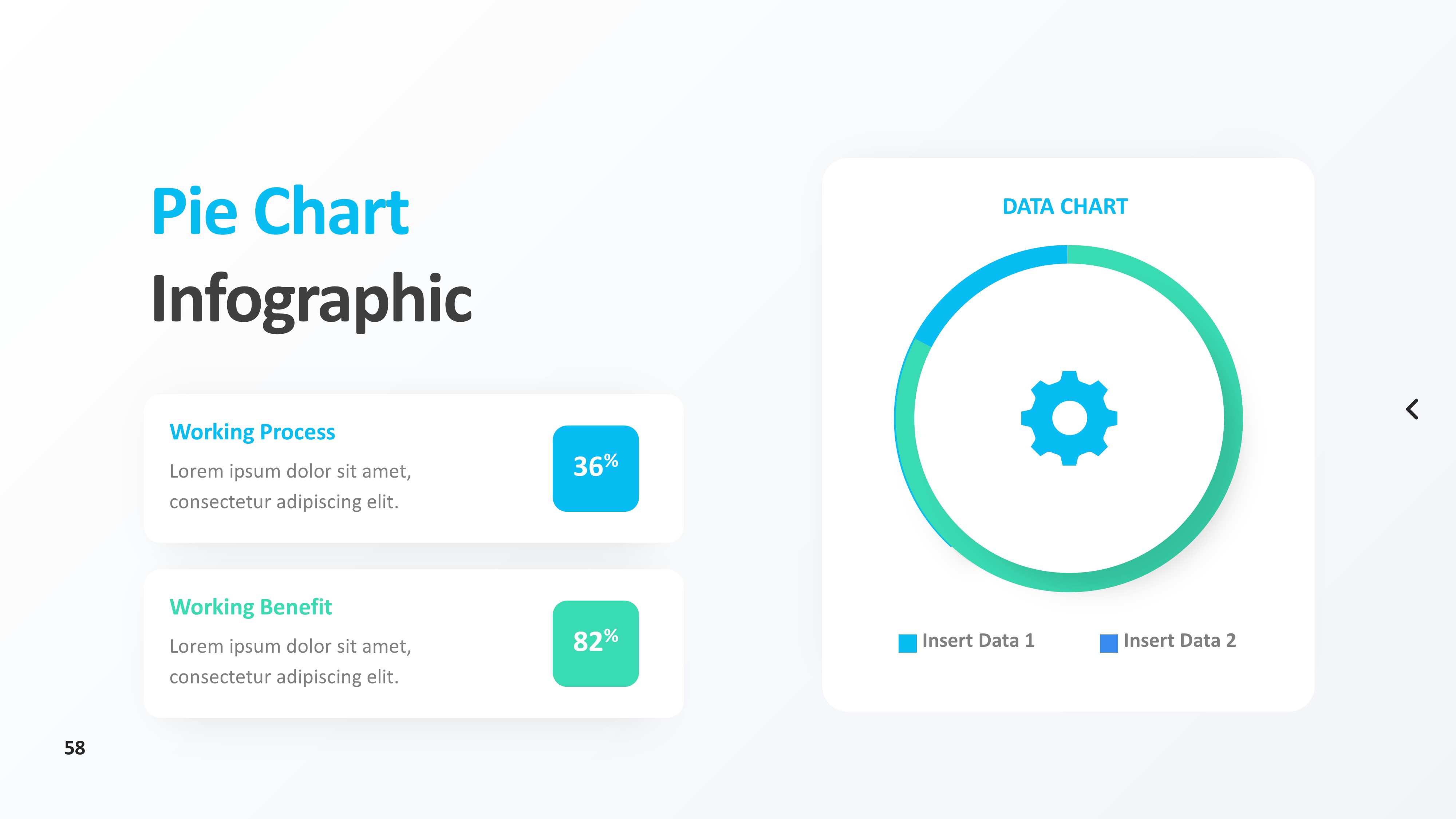 饼图图表图示PPT模板