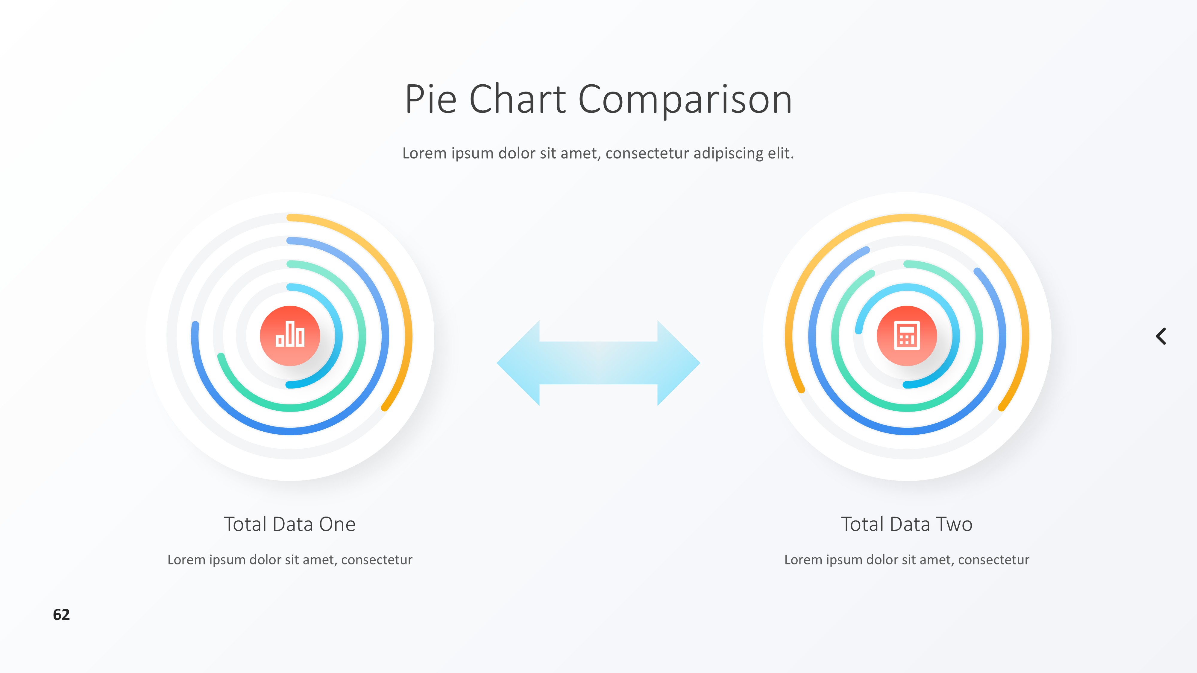 饼图图表图示PPT模板