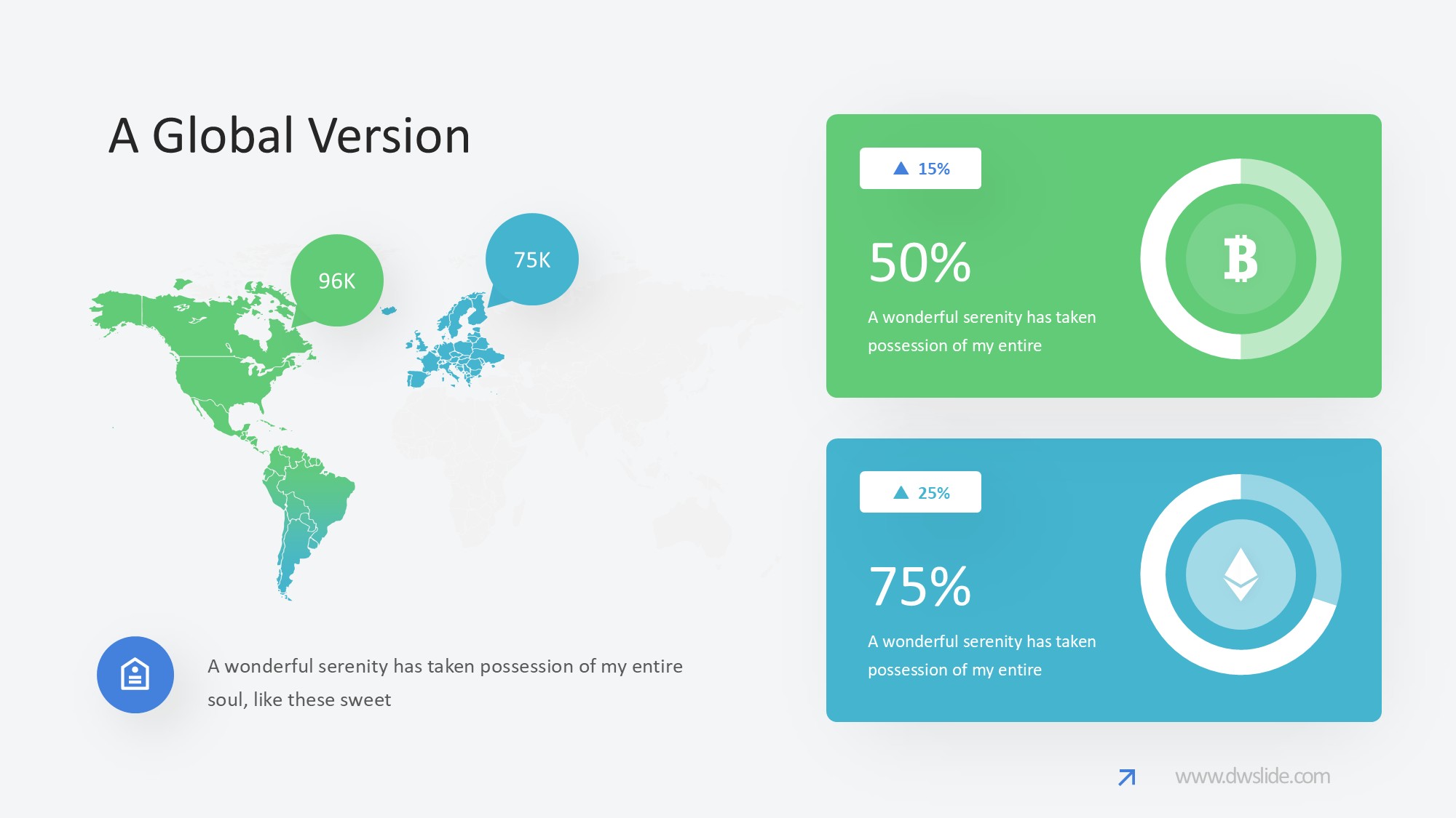 KPI仪表盘图表图示PPT模板