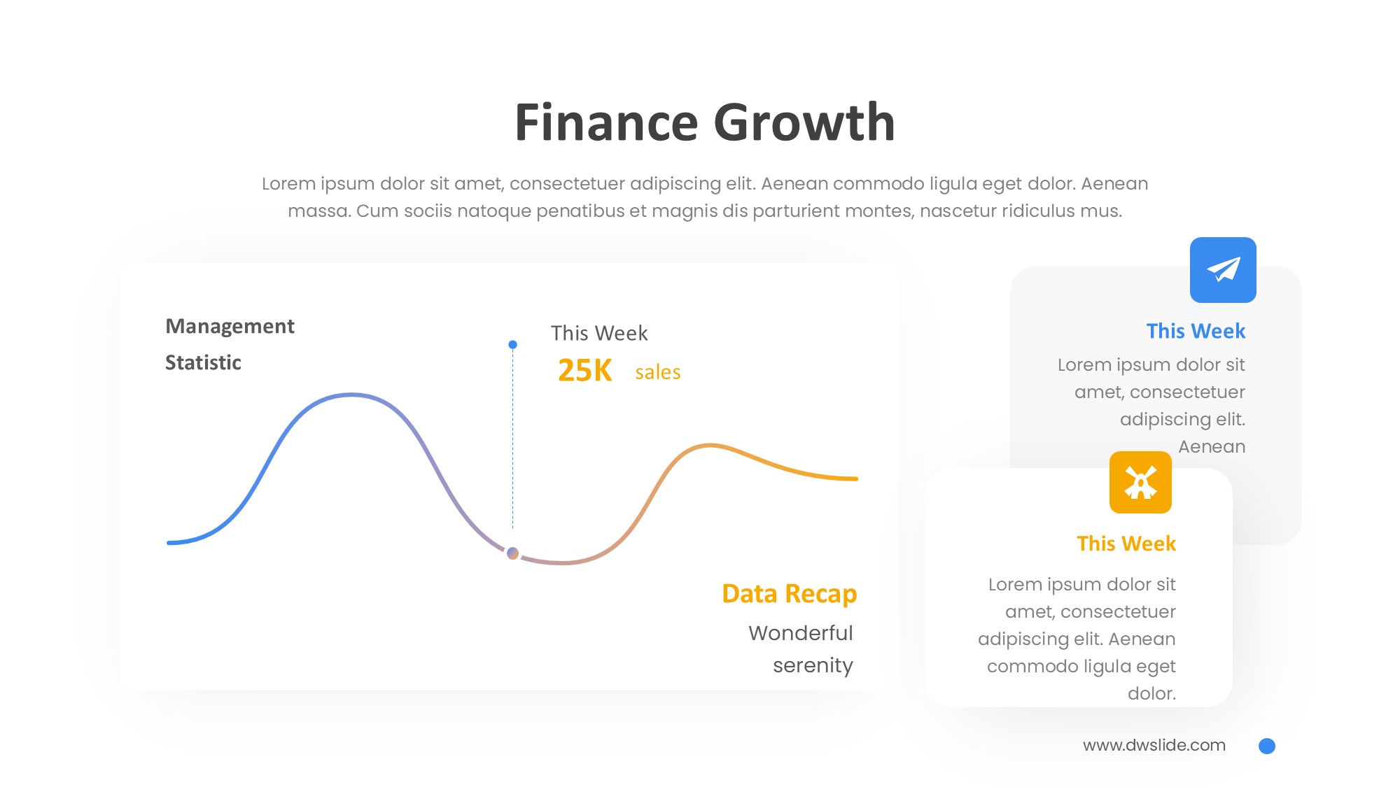 折线图表图示PPT模板