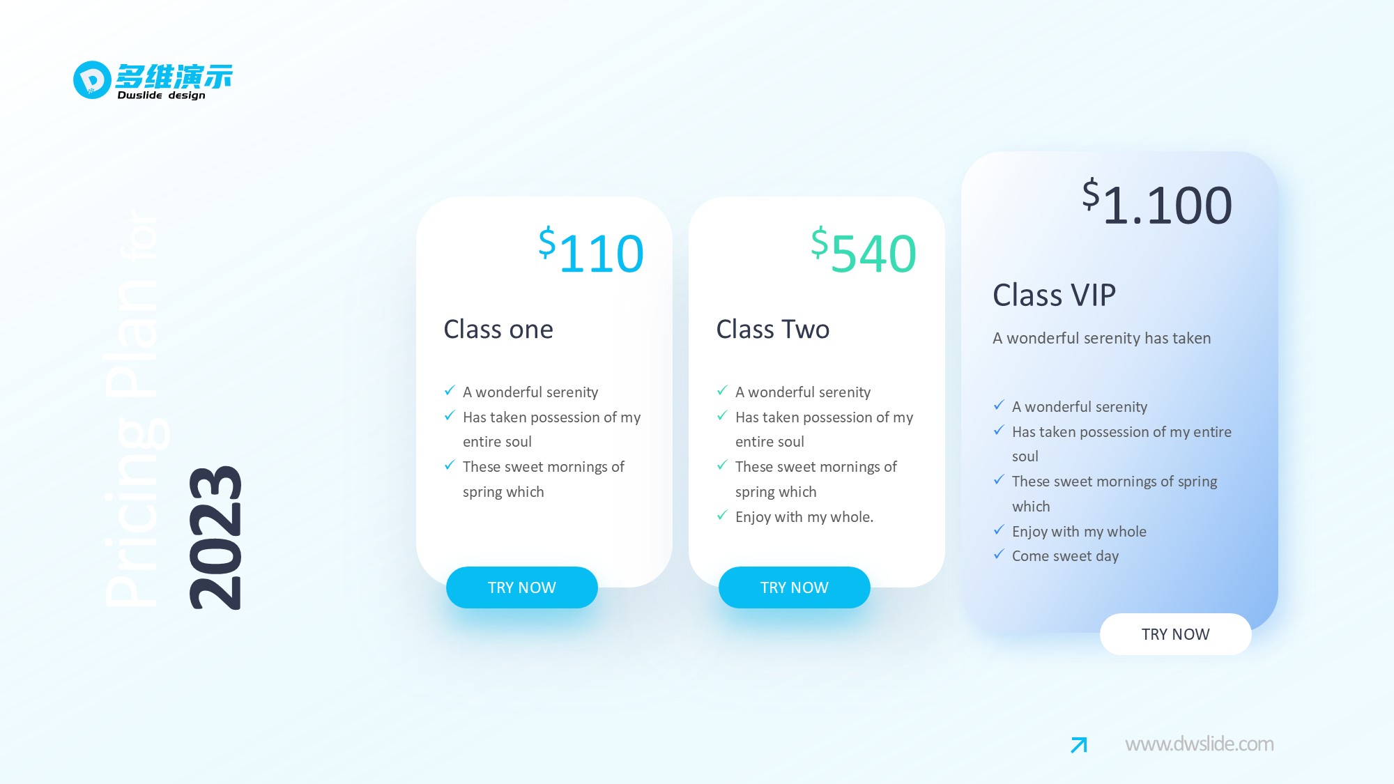 价格信息图示PPT模板