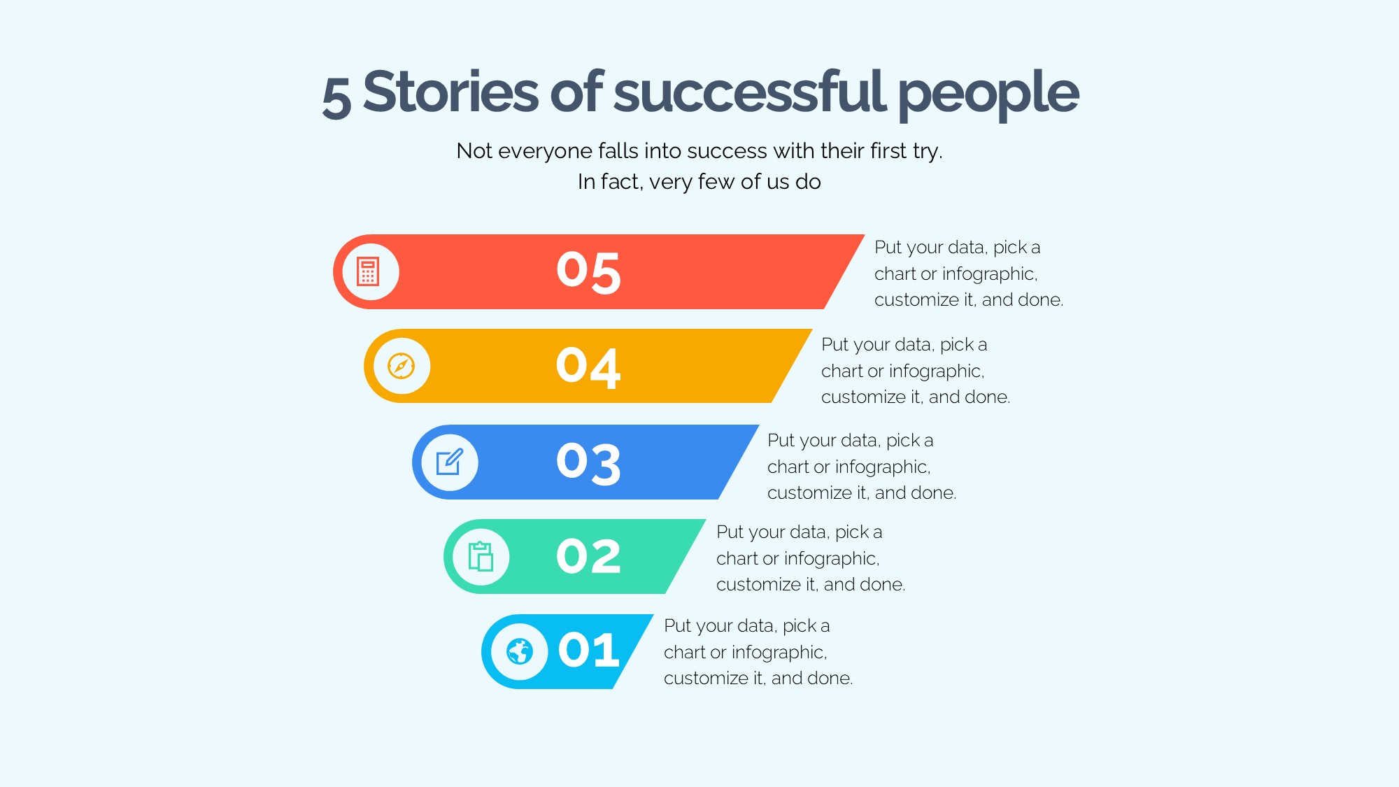 锥形漏斗过滤信息图示PPT模板