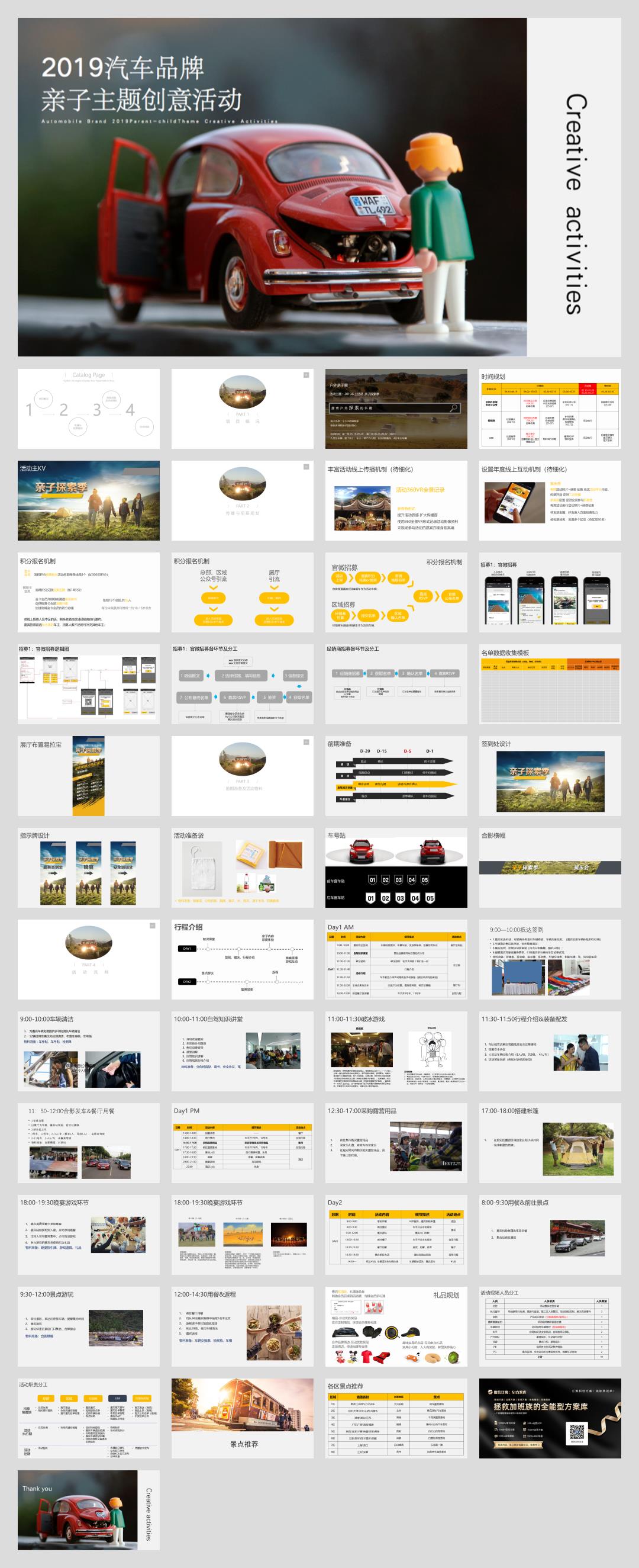2019-汽车品牌「亲子主题」创意活动策划方案-49页.pptx