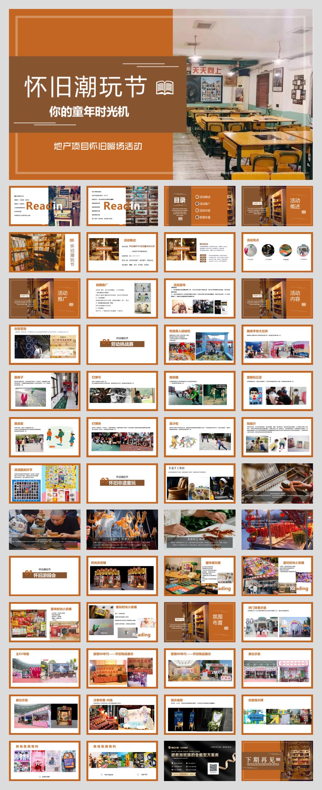 2021-地产项目六一怀旧潮玩节「你的童年时光机主题」活动策划方案-52页.pptx