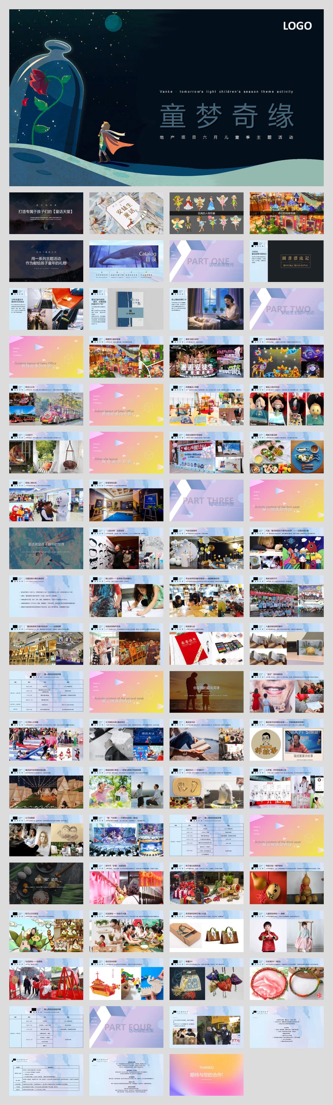 2021地产项目六月儿童季系列(童梦奇缘主题)活动策划方案-76P.pptx
