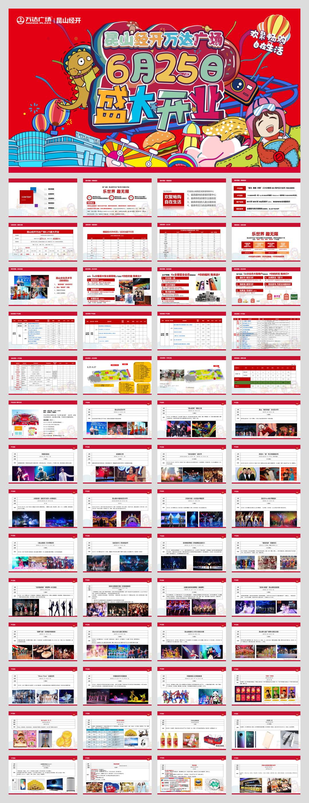昆山经开万达广场开业系列「乐世界 趣无限主题」活动策划-57页.pptx