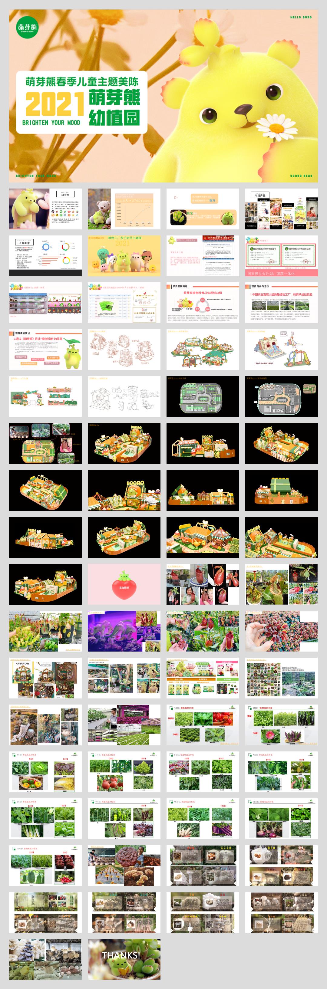 萌芽熊幼植园系列——植物工厂亲子研学春季主题展.pptx