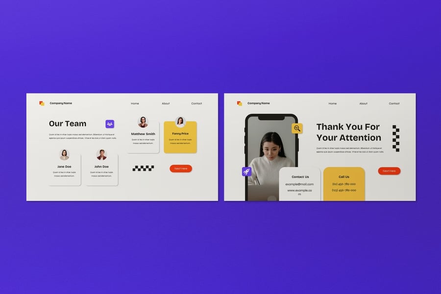 奶油色现代商业提案PPT模板 (PPT)