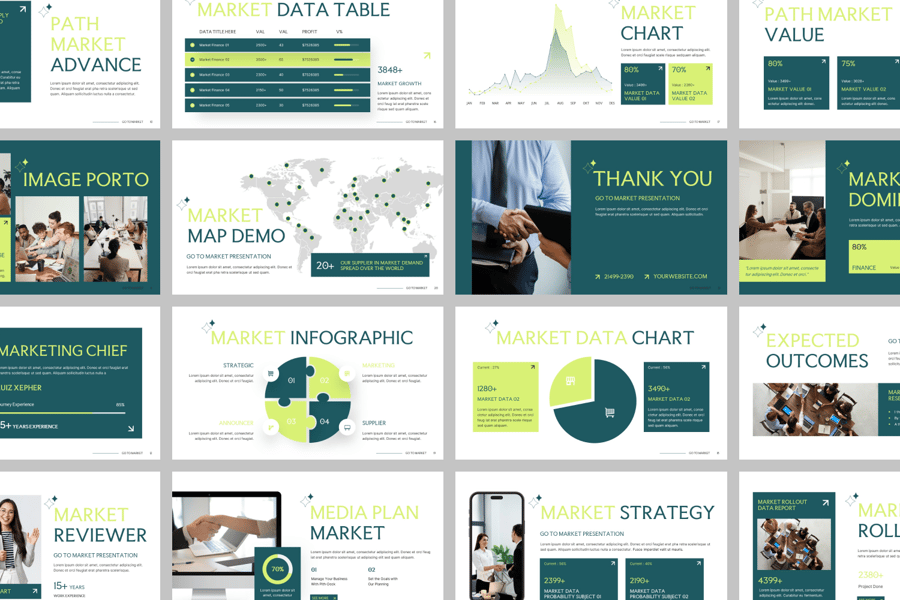 企业走向市场PPT模板 (PPTX)