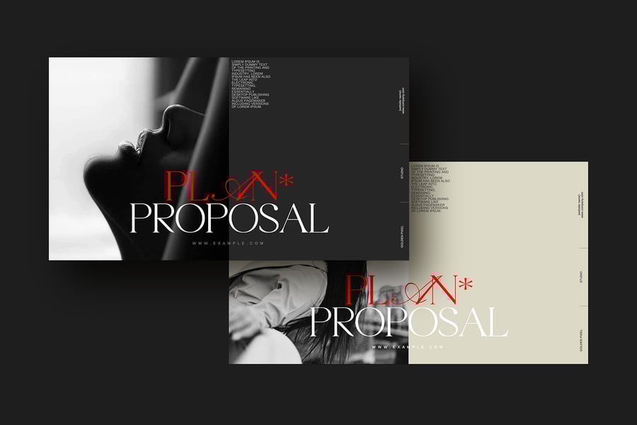 品牌提案模板 (PPTX)