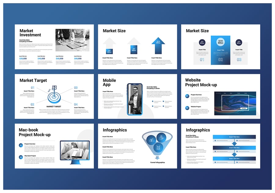 创意商业演示模板PPT模板 （PPTX）